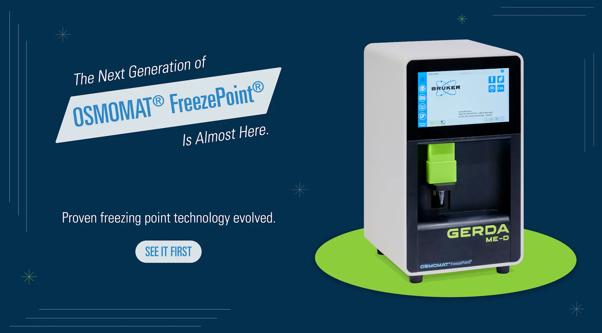 See the Next Generation of OSMOMAT® FreezePoint® (GERDA) First at ADLM (Association of Diagnostics and Laboratory Medicine Expo) 2026